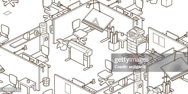 office - office backgrounds stock illustrations