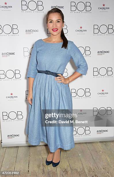 Rachel Khoo attends the BOB by Dawn O'Porter pop-up boutique launch party in Covent Garden on May 6, 2015 in London, England.