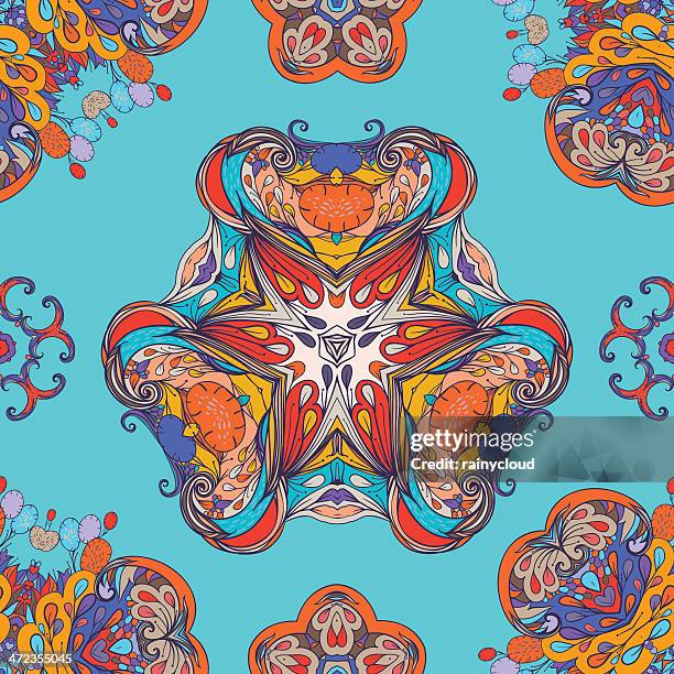 fall carnival - star pattern background stock illustrations
