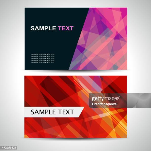 abstract pattern banner card for design - triangle percussion instrument stock illustrations