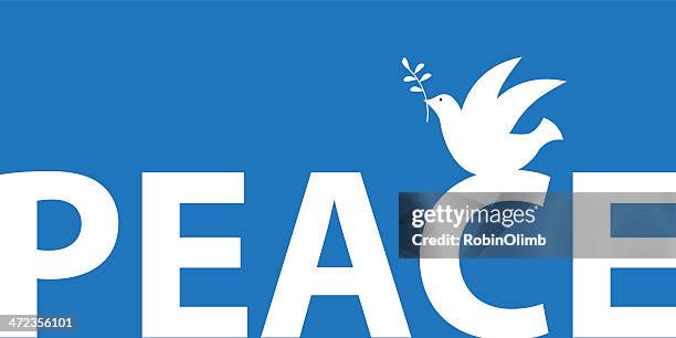 bildbanksillustrationer, clip art samt tecknat material och ikoner med peace dove - peace dove