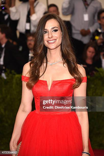 Ariana Rockefeller attends the "China: Through The Looking Glass" Costume Institute Benefit Gala at the Metropolitan Museum of Art on May 4, 2015 in...