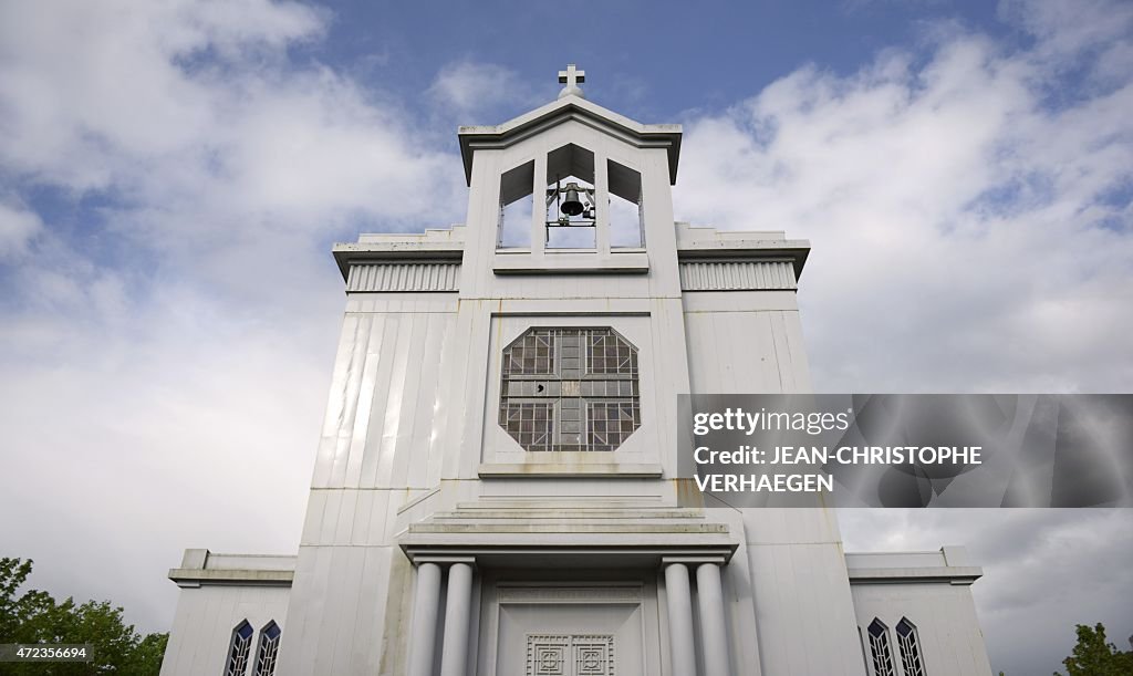 FRANCE-CHURCH-ARCHITECTURE-OFFBEAT