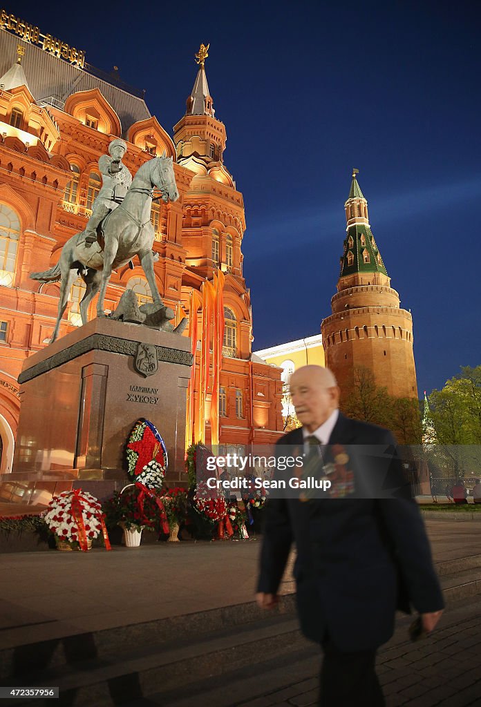 Moscow Prepares For WW2 Victory 70th Anniversary Celebration