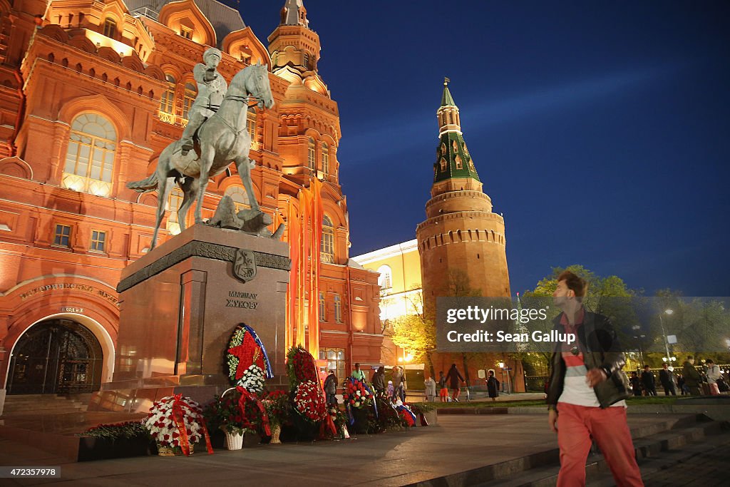 Moscow Prepares For WW2 Victory 70th Anniversary Celebration