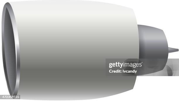ilustraciones, imágenes clip art, dibujos animados e iconos de stock de motor a reacción - turbina