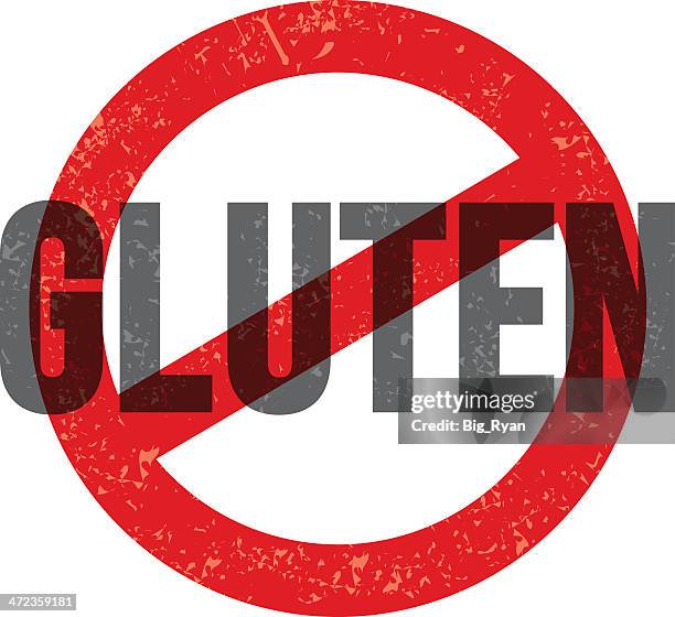 gluten-free - no symbol stock illustrations