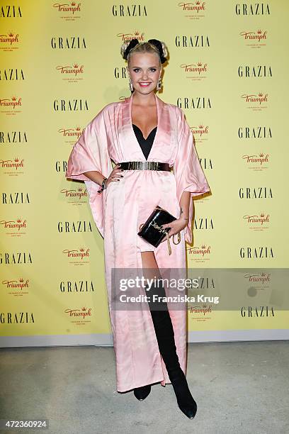 Bonnie Strange attends the GRAZIA Best Inspiration Award 2015 on May 06, 2015 in Berlin, Germany.