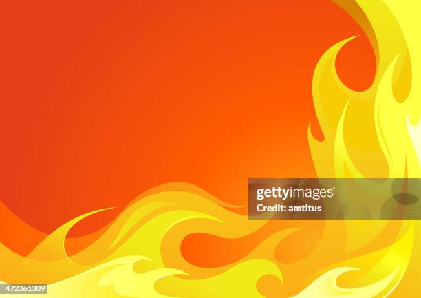 fire - hell fire stock illustrations