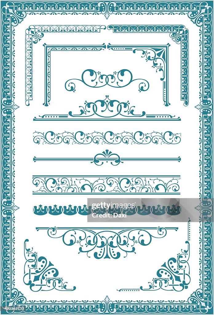 Scroll Creative Commons Vector Vectorized Scroll Set High-Res Vector Graphic - Getty Images