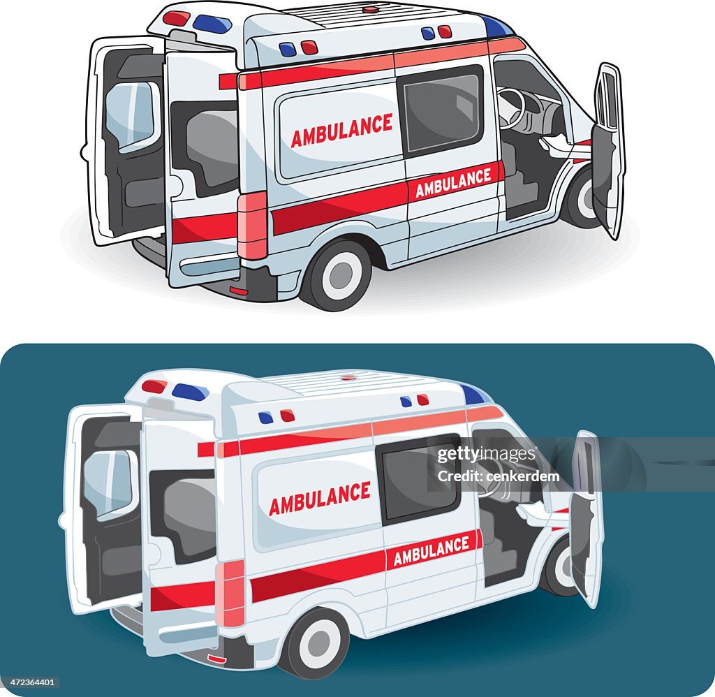 Useful ambulance vector...