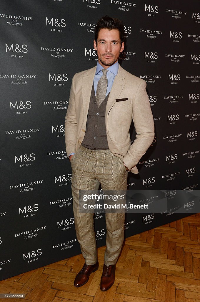 David Gandy For Autograph Swimwear Preview Event