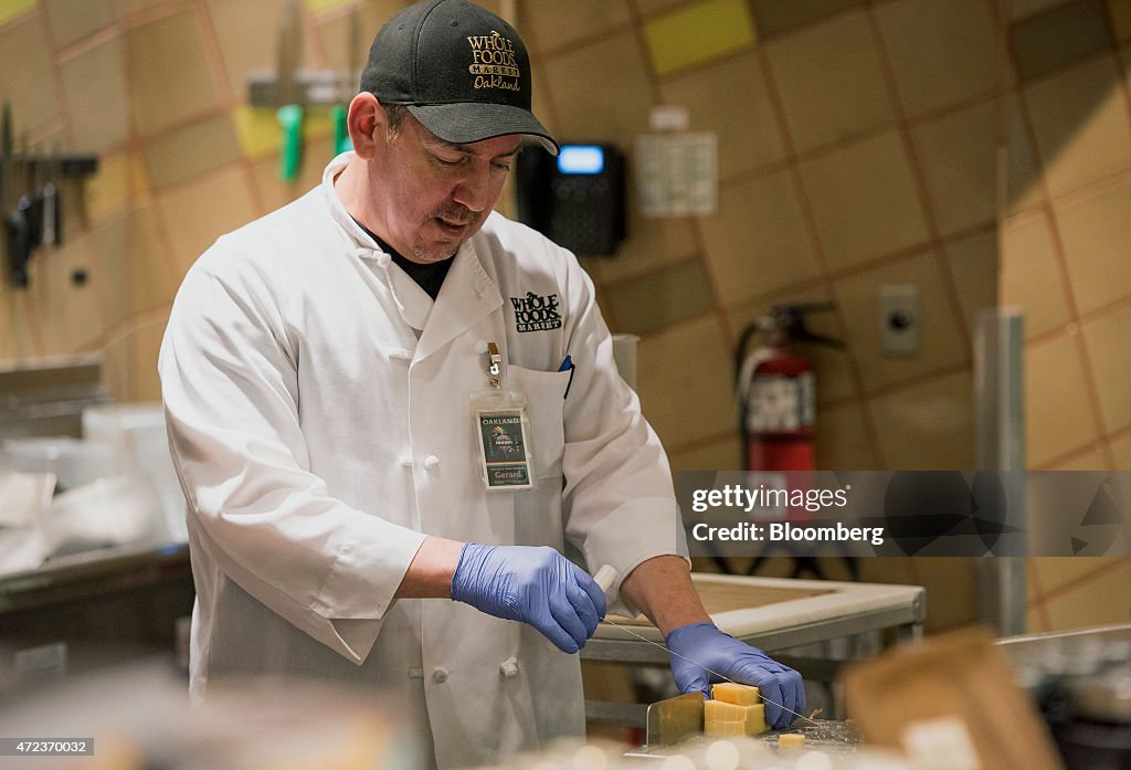 Inside A Whole Foods Market Inc. Store As Earnings Figures Are Released