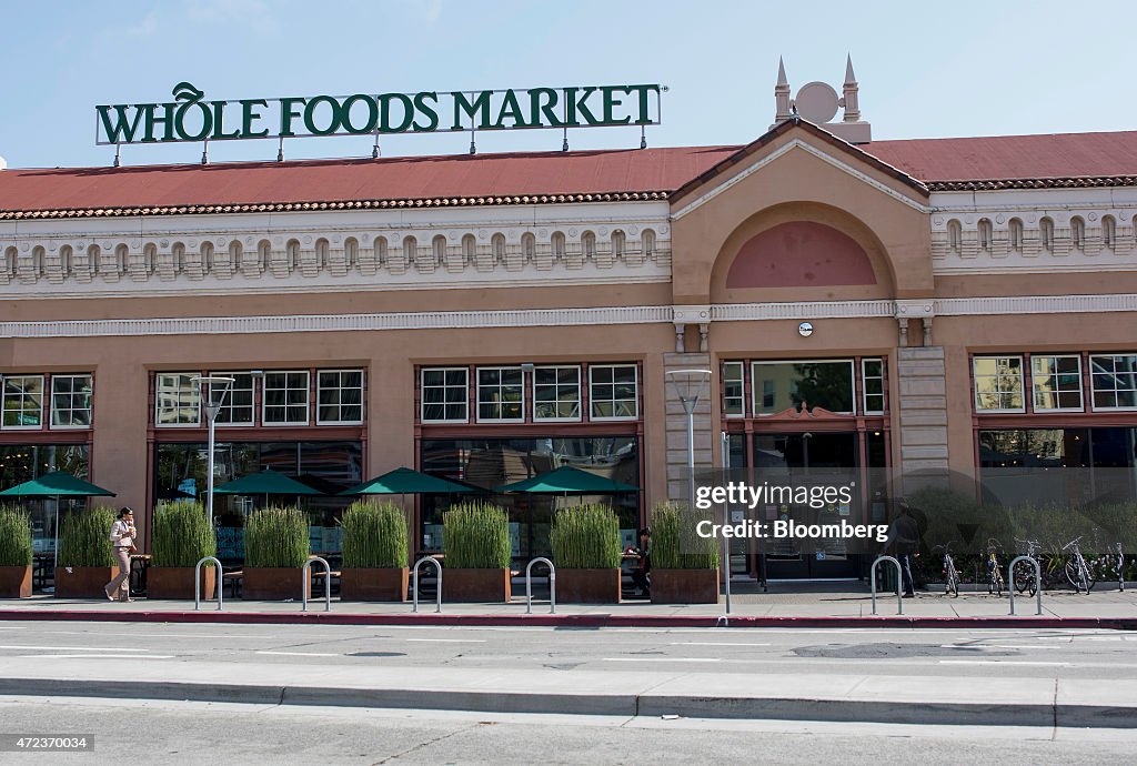 Inside A Whole Foods Market Inc. Store As Earnings Figures Are Released
