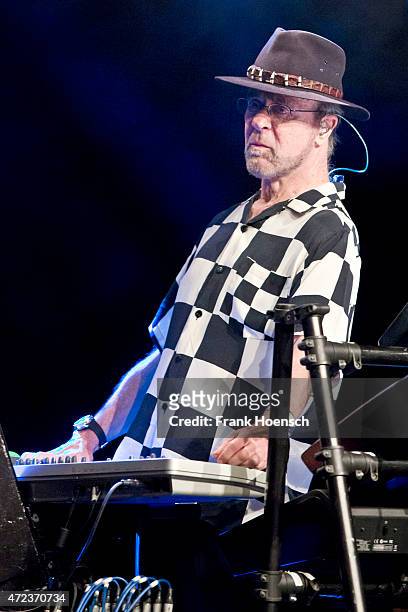 Manfred Mann of Manfred Manns Earth Band performs live during a concert at the Admiralspalast on May 6, 2015 in Berlin, Germany.