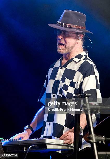 Manfred Mann of Manfred Manns Earth Band performs live during a concert at the Admiralspalast on May 6, 2015 in Berlin, Germany.