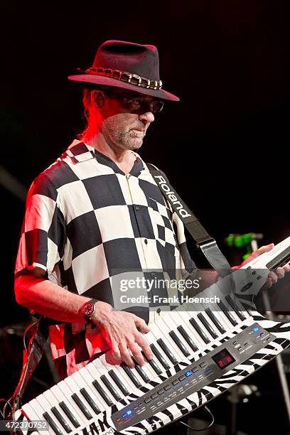 Manfred Mann of Manfred Manns Earth Band performs live during a concert at the Admiralspalast on May 6, 2015 in Berlin, Germany.