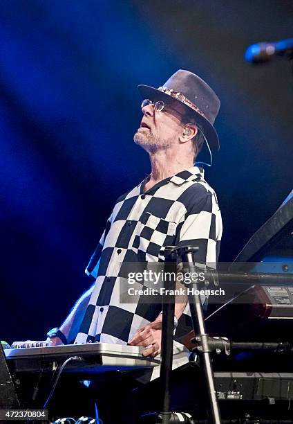 Manfred Mann of Manfred Manns Earth Band performs live during a concert at the Admiralspalast on May 6, 2015 in Berlin, Germany.