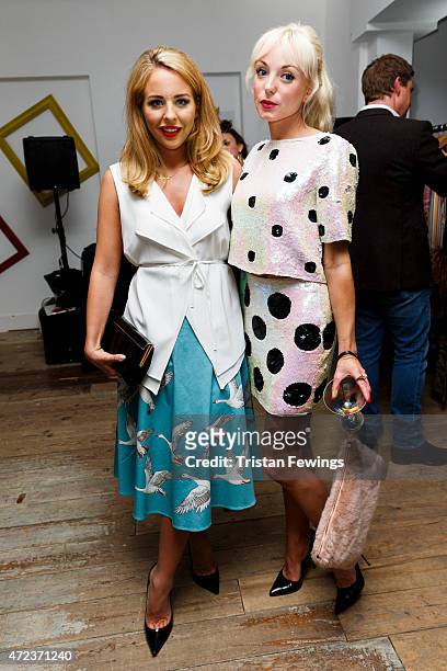 Lydia Bright and Helen George attend the launch of Dawn O'Porter's BOB pop up boutique at Seven Dials, with Caorunn Gin and anCnoc vinatage Whisky,...