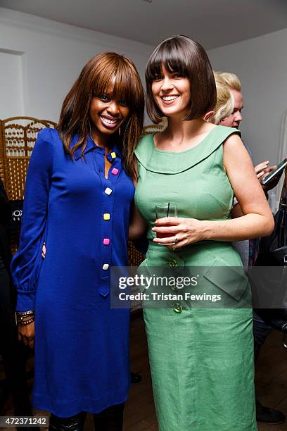 June Sarpong and Dawn O'Porter attend the launch of Dawn O'Porter's BOB pop up boutique at Seven Dials, with Caorunn Gin and anCnoc vinatage Whisky,...