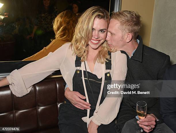 Billie Piper and Laurence Fox attend the St Martins Lane hotel relaunch party at Blind Spot on May 6, 2015 in London, England.