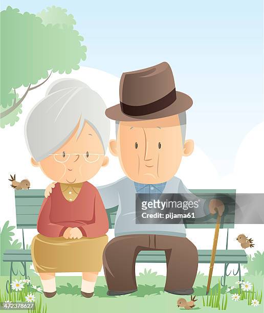 259 Old Couple Cartoon Photos and Premium High Res Pictures - Getty Images