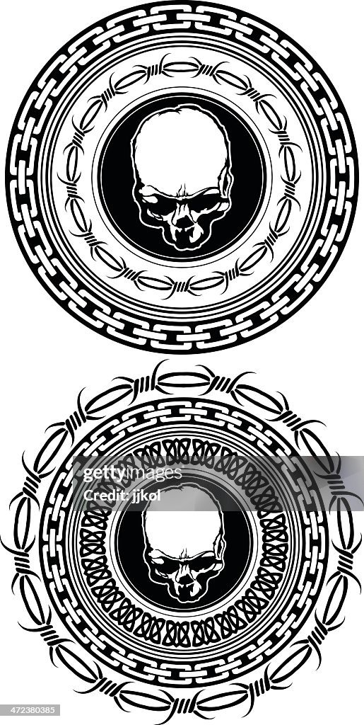 Skull Medallion