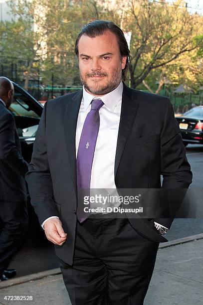 Jack Black attends the New York premiere of "The D Train" at Landmark Sunshine Cinema on May 6, 2015 in New York City.