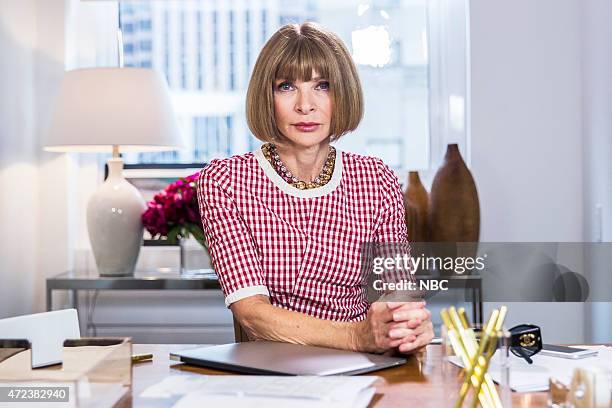 Episode 202 -- Pictured: Anna Wintour during the "Anna Wintour: Comedy Icon" skit May 6, 2015 --