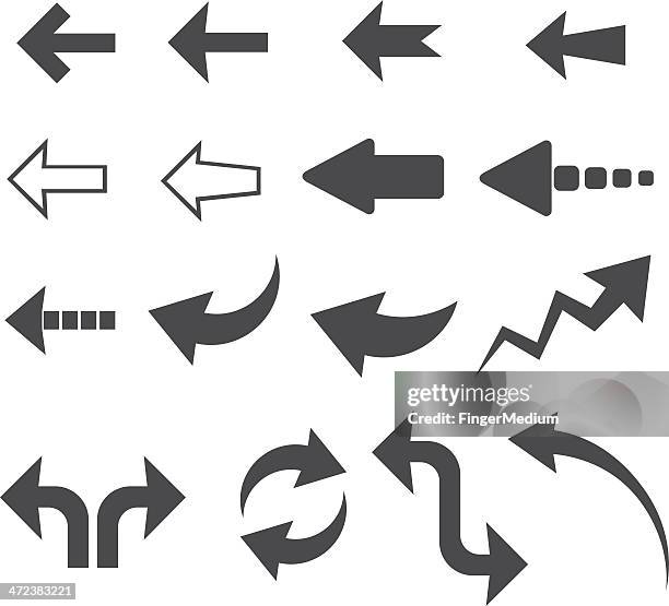 ilustraciones, imágenes clip art, dibujos animados e iconos de stock de flechas de señales - instrumento de navegación