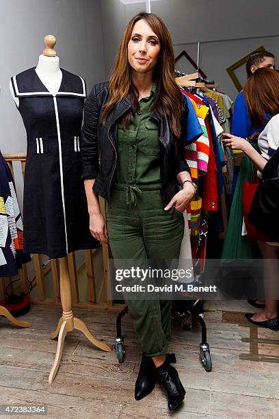 Alex Jones attends the BOB by Dawn O'Porter pop-up boutique launch party in Covent Garden on May 6, 2015 in London, England.