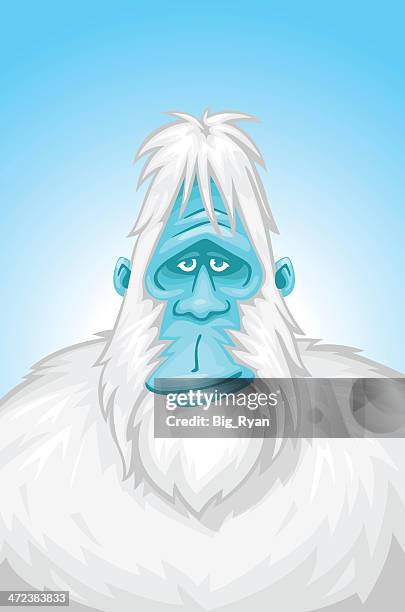 ilustrações de stock, clip art, desenhos animados e ícones de yeti - zona de sasquatch