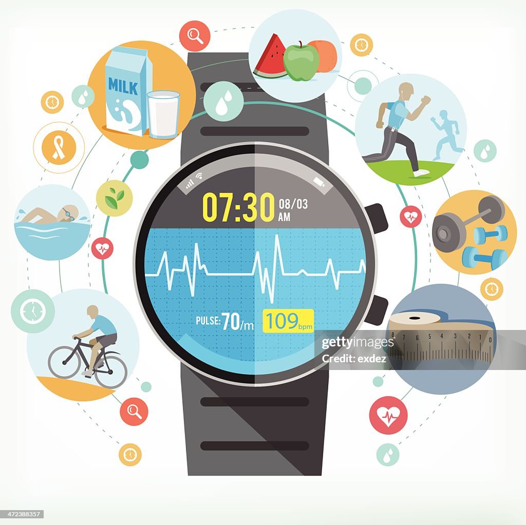 Smart watch for Healthy life