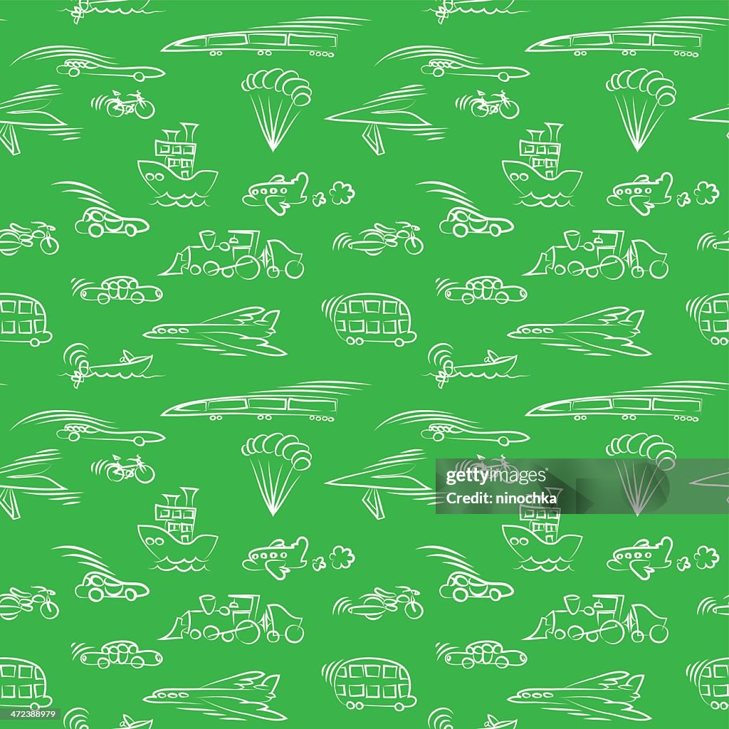 Seamless toys pattern