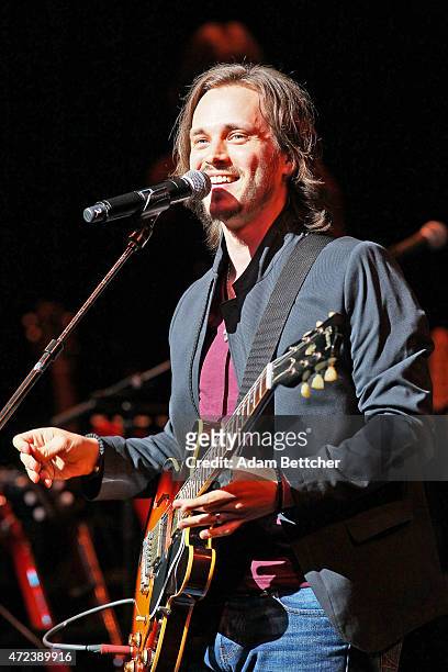 Jonathan Jackson from the TV show "Nashville" performs during the "Nashville" cast spring concert tour at Northrop Auditorium on May 6, 2015 in...