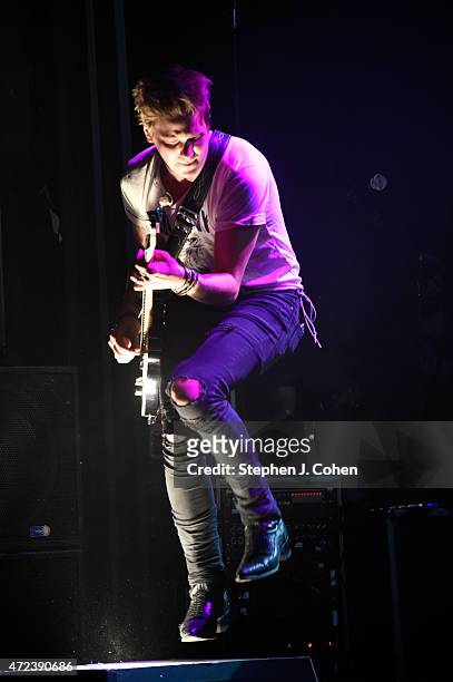 Bo Rinehart of Needtobreathe performs at Iroquois Amphitheater on May 6, 2015 in Louisville, Kentucky.
