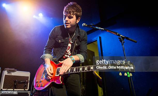 Josh McClorey of The Strypes performs onstage at Rescue Rooms on May 6, 2015 in Nottingham, United Kingdom
