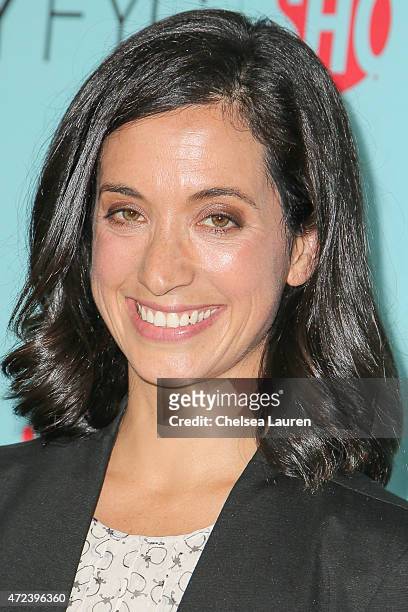 Executive producer Sarah Treem attends Showtime's 'The Affair' screening and panel discussion at Samuel Goldwyn Theater on May 6, 2015 in Beverly...