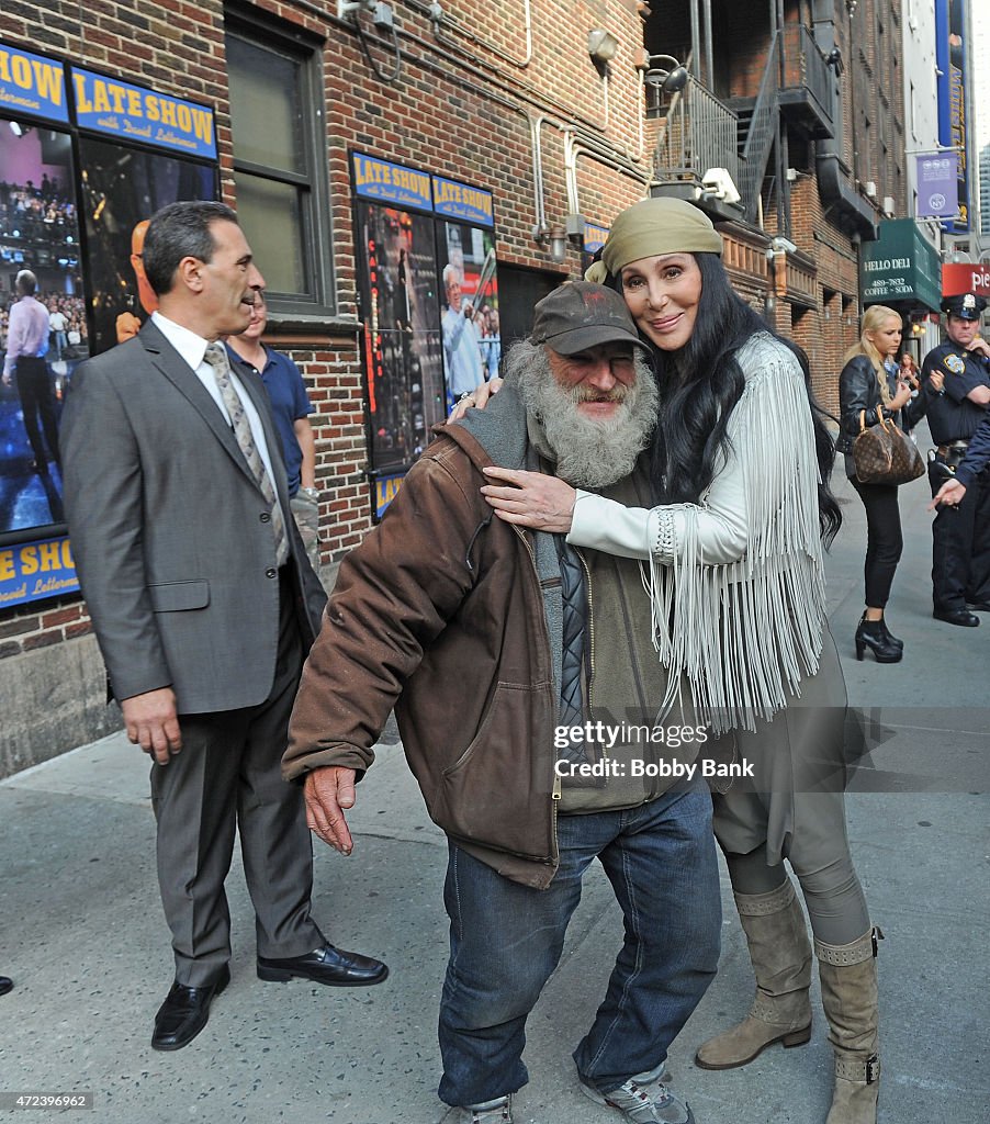 Celebrity Sightings In New York City - May 06, 2015