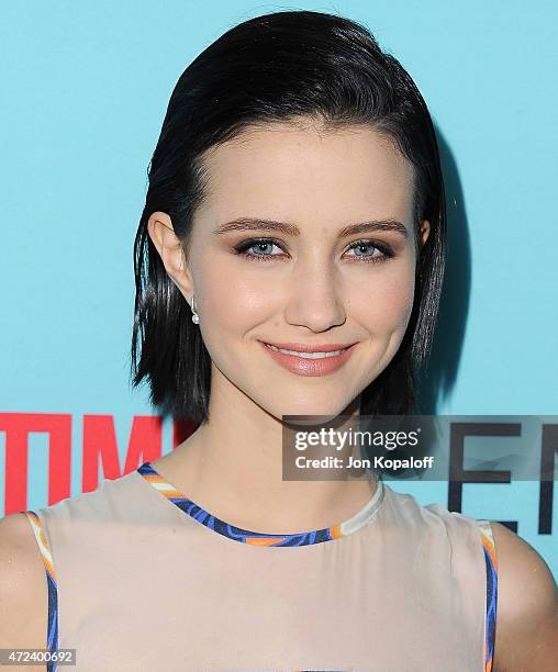 Actress Julia Goldani Telles arrives at the screening of Showtime's "The Affair" at Samuel Goldwyn Theater on May 6, 2015 in Beverly Hills,...