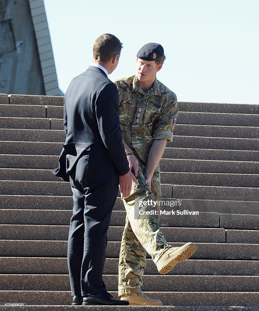 Prince Harry Visits Sydney