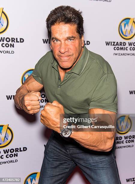 Actor Lou Ferrigno attends the launch party for Wizard World Comic Con at Hard Rock Cafe on May 6, 2015 in Philadelphia, Pennsylvania.