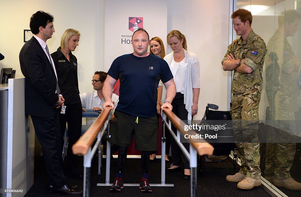 Prince Harry Visits Sydney