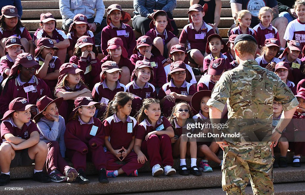 Prince Harry Visits Sydney