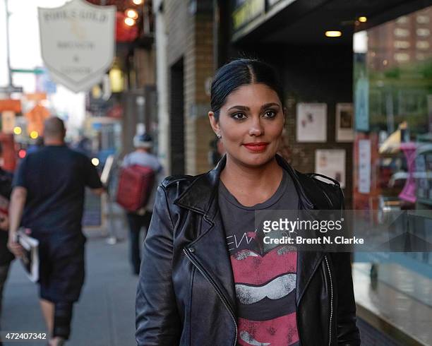 Rachel Roy arrives for the New York Premiere of IFC Film's "The D Train" hosted by The Cinema Society and Banana Boat held at the Landmark Sunshine...