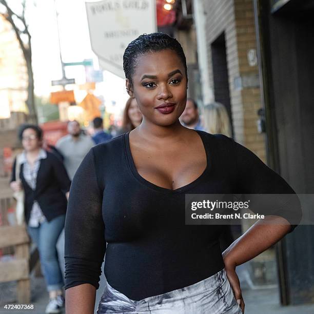 Victoria Lee arrives for the New York Premiere of IFC Film's "The D Train" hosted by The Cinema Society and Banana Boat held at the Landmark Sunshine...