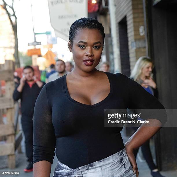 Victoria Lee arrives for the New York Premiere of IFC Film's "The D Train" hosted by The Cinema Society and Banana Boat held at the Landmark Sunshine...