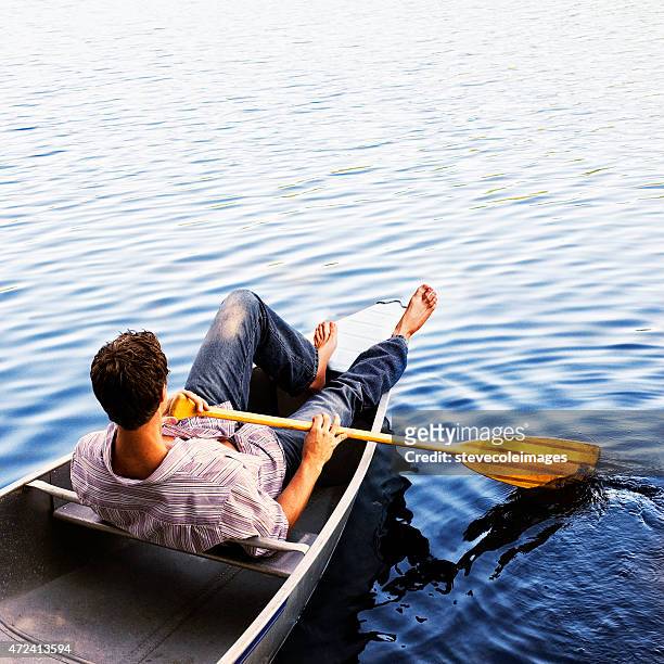 canoeing - georgian man stock pictures, royalty-free photos & images