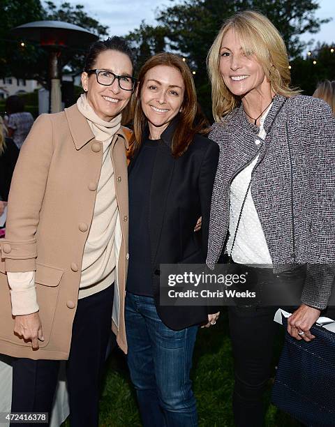 Christine Maleo , Lauren Turner and Krista Levitan attend the Children's Action Network "Wine, Women and Shoes" at a private residence on May 6, 2015...