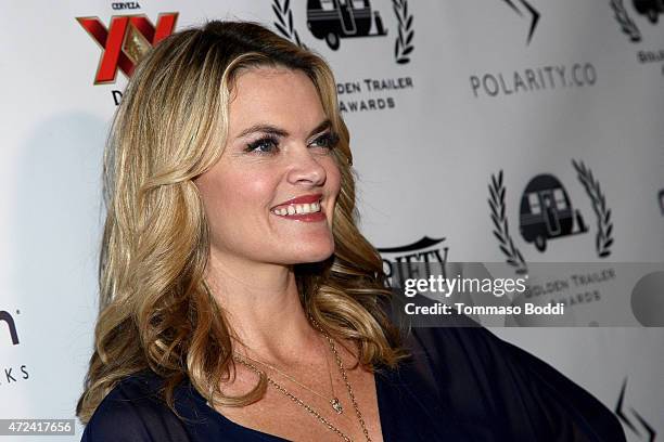 Actress Missi Pyle attends the 16th annual Golden Trailer Awards held at Saban Theatre on May 6, 2015 in Beverly Hills, California.